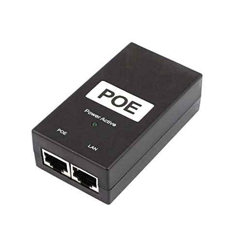 Adaptador POE Power Supply Injector 15V 0.8A Ethernet Switch