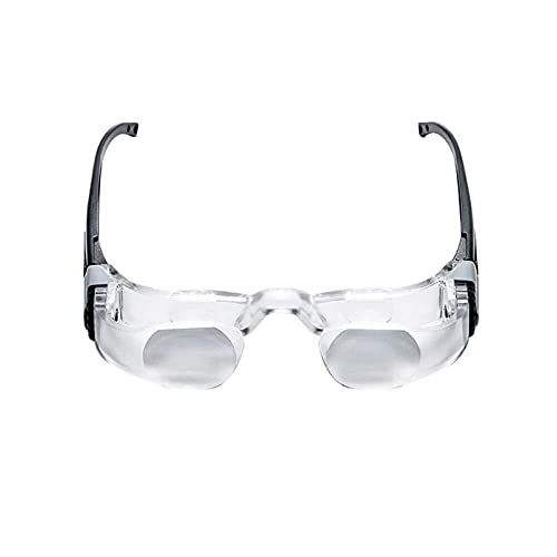 拡大鏡、メガネ型テレビ視聴メガネ HD 高齢者用メガネ型視覚補助釣り望遠鏡