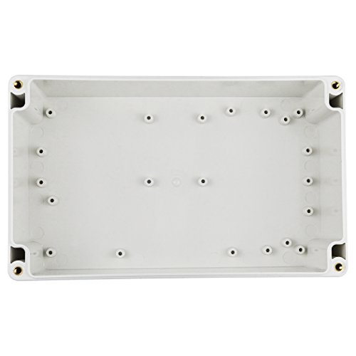 Pinfox Waterproof Electronic ABS Plastic Junction Project Box Enclosure 200mm by 120mm by 75mm (White)
