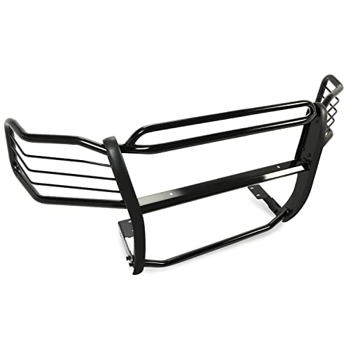 Hecasa Brush Guard Compatible With 2003-2017 Ford Expedition Bumper Grille Guard Bar Protection Protector Black Steel Powder Coated #TOP1