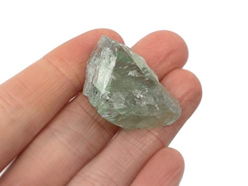Image of EISCO Raw Fluorite, Mineral Specimen - Approx. 1 inch - Geologist Selected & Hand Processed - Great for Science Classrooms