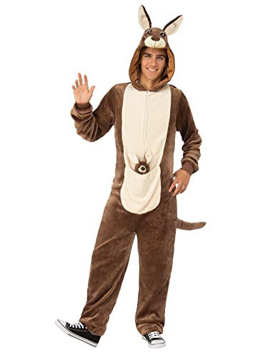 Rubie's Unisex-Adults Comfy Wear One-Piece Hooded Costume Jumpsuit Adult Sized Costumes