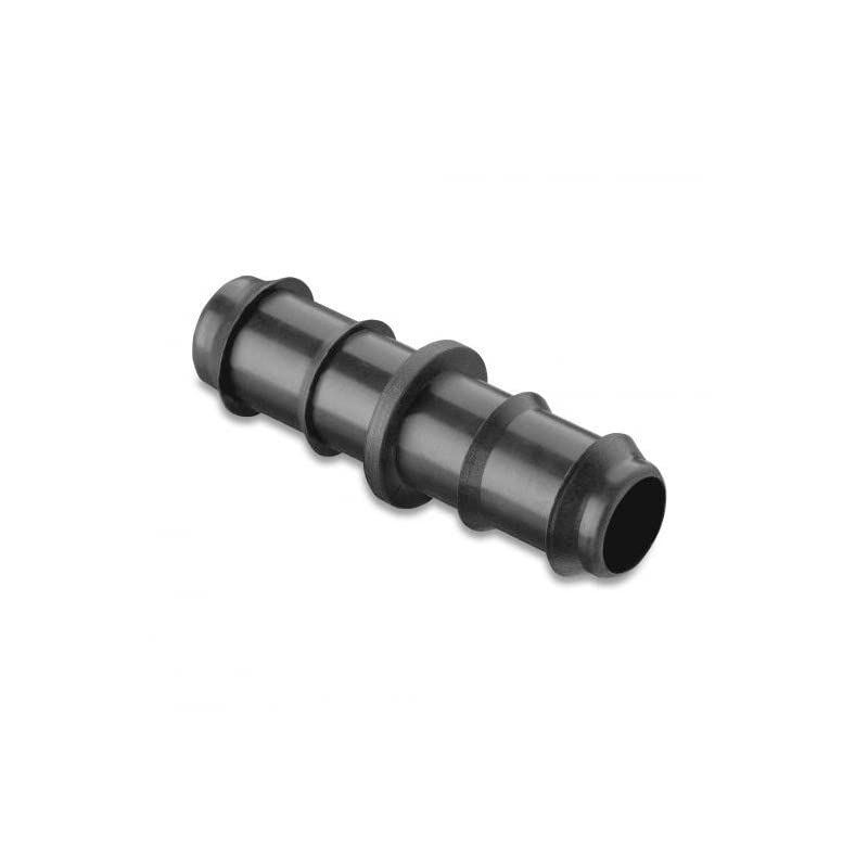 abrisa - Raccord de jonction cannelé pour micro irrigation - 20x20