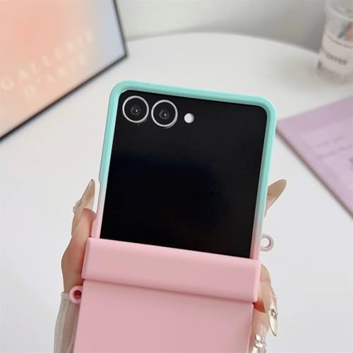 Coque rigide Galaxy Z Flip6 blanc mat avec protection charnière - 3