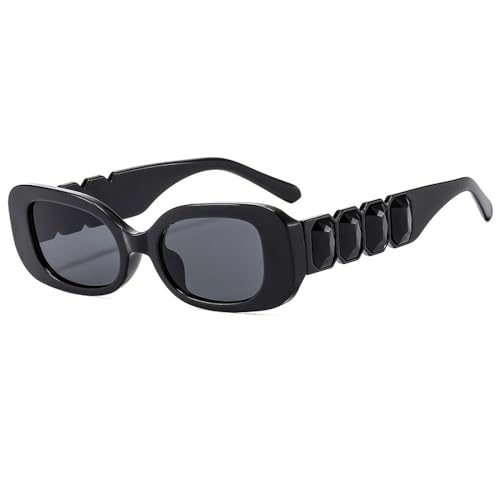 Lunettes de soleil ovales femmes et hommes verres dégradés vintage UV400