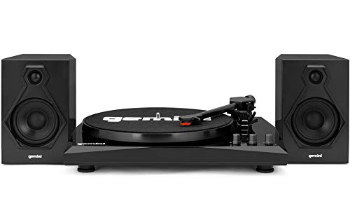 Gemini TT-900BB Stereo Turntable Music System – Belt Drive – Bluetooth input – Dual 50 Watt Stereo Speakers – Includes… - Les Beatles, Paul McCartney, John Lennon, RIngo Starr, George Harrison Gemini TT-900BB Stereo Turntable Music System - Belt Drive - Bluetooth input - Dual 50 Watt Stereo Speakers - Includes…