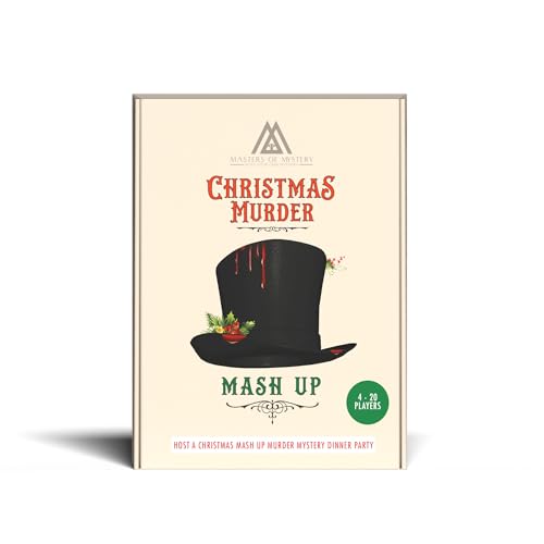 Masters of Mystery Victorian Christmas Murder Mystery Dinner Party Game Holiday Whodunnit Party Game for Adults 420 Players