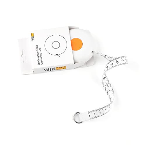 WINTAPE Tape Measure Body/Body Measuring Tape/Measuring Tape for body Measurements White（80inch）