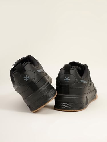 Image of WROGN Men's Black Casual Sneakers