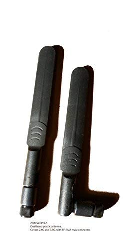 dual band 2.4/5.8GHz Plastic antenna