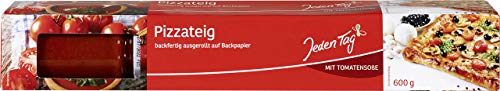 Jeden Tag Pizzateig - mit Tomatensoße, 600g