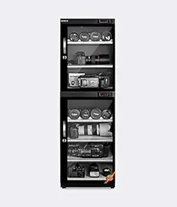 Andbon DS-195S Dry Cabinet and Dehumidifier 195 LTR, Black, (AD50)