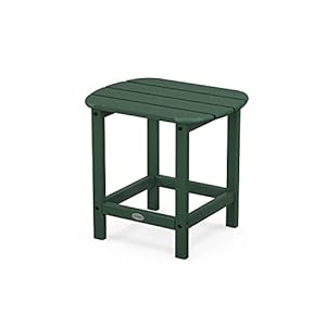 POLYWOOD SBT18GR South Beach 18″ Outdoor Side Table, Green