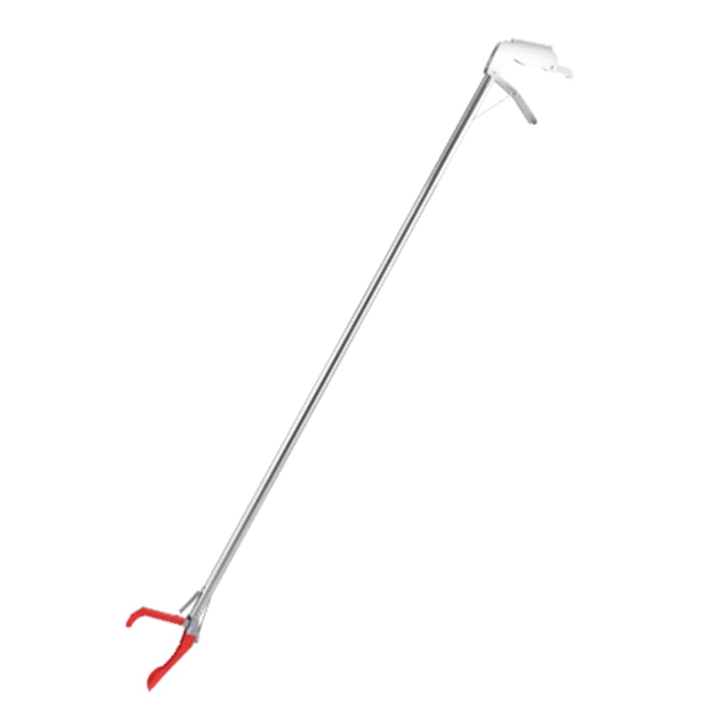 Pinzas Plegables para Serpientes de 1,5 M, Pinzas para Atrapar Serpientes, Pinzas de Acero Inoxidable de Mandíbula para Reptiles, Pinzas para Atrapar Cangrejos y Basura.