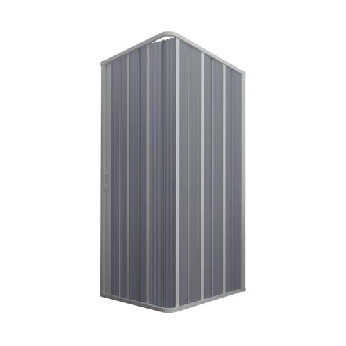 Cabine parois douche en Plastique pvc 80x80 h 185 mod. Flex avec ouverture latérale