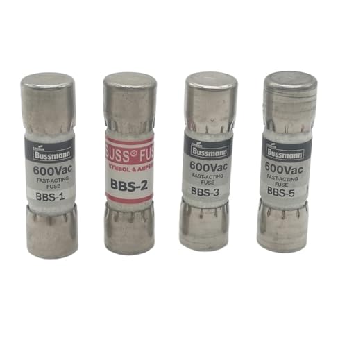 Fusible BBS-3 3A 600V pour remplacement de maintenance industrielle 10x35