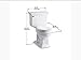 Kohler K-3933-0 Memoirs Comfort Height Two-Piece Round Front Toilet with Stately Design, White - 567212