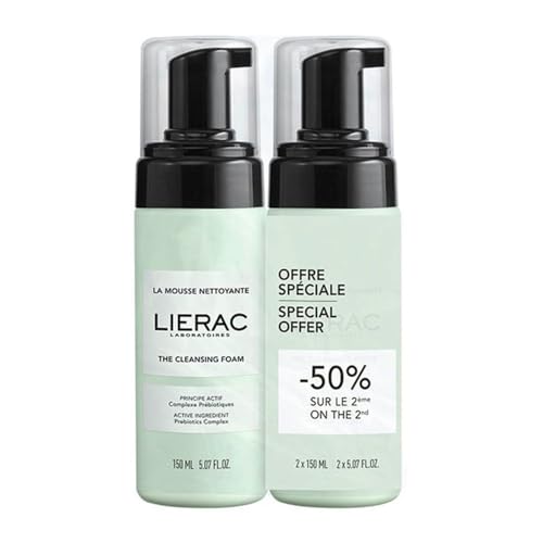 Lierac La Mousse Nettoyante Set of 2 x 150 ml Special Offer