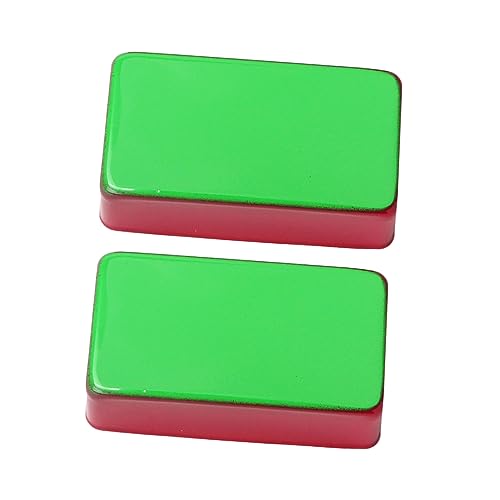 STOBOK 2個 ハムバッカーピックアップ ピックアップカバーハムバッカー アコースティックギターの ウクレレ 完全密閉型カバー ギター部品