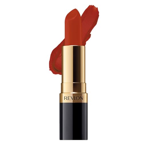 REVLON Super Lustrous Matte Lipstick, 80% Conditioning Ingredients, intance color, Waterproof, Long-Lasting, 100% Vegan Lipstick, Look At Me (031), 4.25 gm