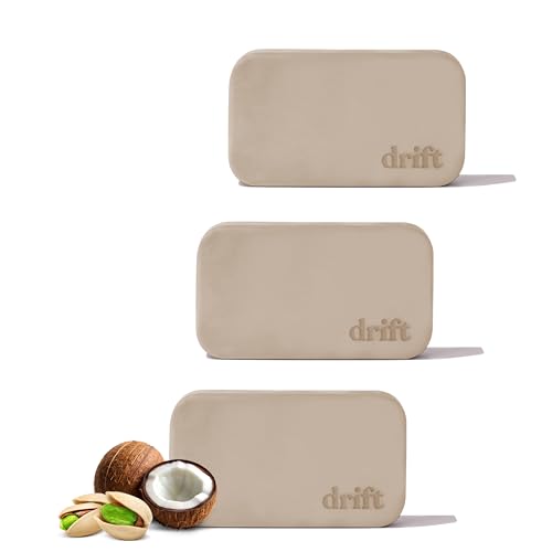 Image of Drift Car Air Freshener - The Original Stone Air Freshsener - Car Odor Eliminator - Long Lasting Scent - Car Accessories - Metal Clip - Coconut Pistachio 3 Pack Refill - NO CLIP INCLUDED