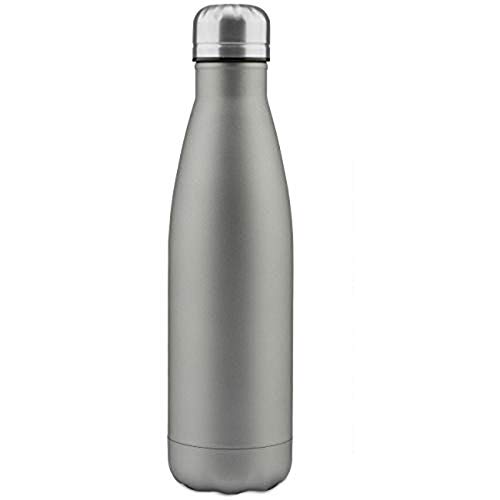 JEAREY 17oz Stainless Steel Water Bottle Double Walled Sports Water Bottle Vacuum Insulated Cola Shape Travel Thermal Flask BPA Free