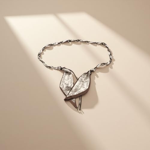 Skinny Scarf Belt for Women Western Ribbon Head Scarf Neck Chokercowboy Versatile Boho Lightweight Adjustable4