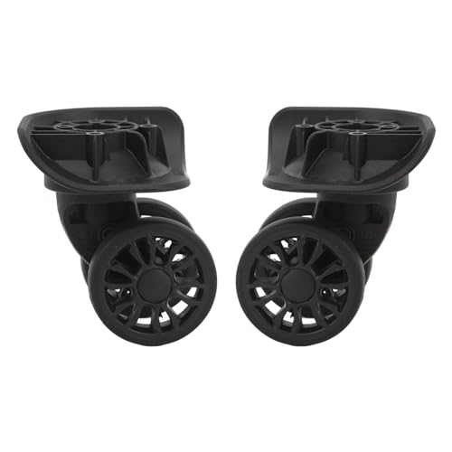 2pcs Luggage Wheel Replacement, Suitcase Wheels, Easy to Install Universal Suitcase Caster, Mute Double Row Wheels for Repairing Luggage2