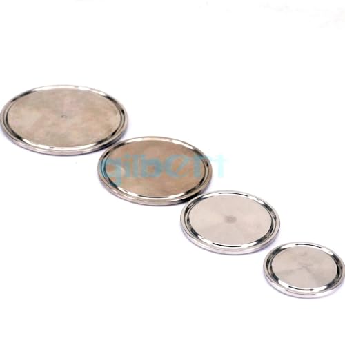 Tool Part For Tri Clamp 1/2 1.5 2 2.5 3 3.5 4 Ferrule O/D 25-219mm 304 Stainless Steel Sanitary End Cap Fitting Brew - (Thread Specification: K145mm(5 Inch TC))