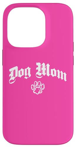 Dog Mom - Paw - Old School/Gothic - Classic �X�}�z�P�[�X iPhone 14 Pro �p
