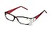 All Favorite, Square Clear Genuine European Crystals Bling Reading Glasses. +1.5 to +3 and +3.5 +4 +4.5 +5 +6 Tortoise +Translucent Blue, Green or Rose. NY Fifth Avenue. (Avail Strong Magnification)