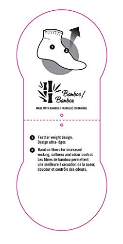 Image of Women's Rayon from Bamboo Low-cut 3PK Sport Socks (5-9 Shoe)