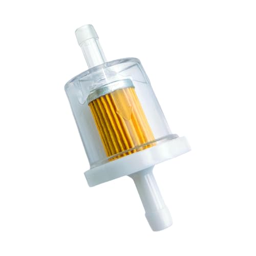 YGQ Kraftstofffilter Benzinfilter 40 Micron 1/4 Inline Kit für Briggs & Stratton 691035 493629 84001895 794079 56002 Toro MTD Craftsman Kawasaki 49019-0027