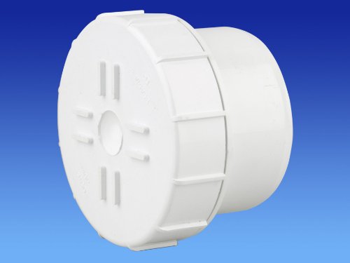 Wavin Osma 110 mm du sol 4s292 : regard de visite discret blanc - 2