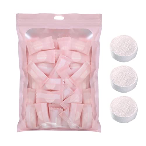 IUURO Toalla Mágica Comprimida, Toalla de Limpieza portátil para Monedas, Mini Toalla de Limpieza, Toallitas faciales comprimidas de algodón no Tejido para el hogar, Viajes, Uso al Aire Libre
