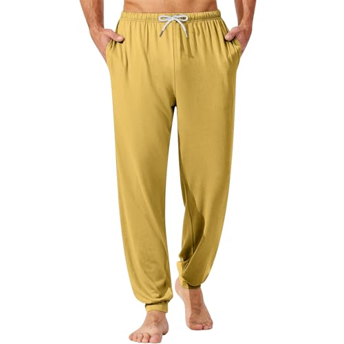 Plaid Pajama Pants Drawstring Comfortable Pants Big And Tall Lounge Bottoms Loose Soft Sleepwear Pj Pant With Pockets