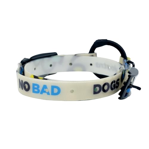 Image of Dogtra Tom Davis Quick Release 3 /4 inch Inch Strap with Buckle Waterproof Biothane for Remote Training E-Collar Easy Adjustable Comfortable for 280C 2.0 Receiver 28 inch - Beige