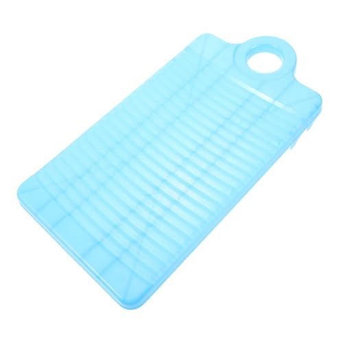 FOMIYES 1pc Compact Mini Travel Washboard Portable Plastic Scrubbing Tool for Hand Washing Bras Socks and Easy to Store Laundry for Travel and Spaces
