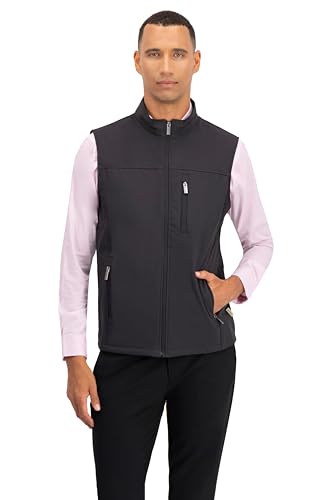 Listado de Chalecos para Hombre los 10 mejores. 46 REIMER Chaleco Softshell Hombre Neopreno Impermeable Cortavientos Ultraligero Casual Elegante Formal Resistente Agua Transpirable Ajuste Comodo Cuello Alto Bolsillos Cremallera...