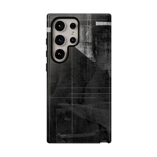 Coque Samsung S24 Ultra géométrique abstraite rigide anti-rayures épurée