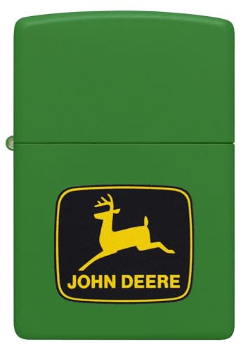 Encendedor Zippo John Deere Logo Verde Musgo miniatura 2