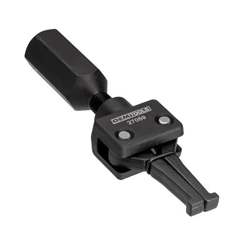 OEMTOOLS 27059 Pilot Bearing Puller Attachment For Slide Hammer 2-Jaw Puller Pilot Bearing Removal Tool Fits 5/8 x 18 3/4 x 16 Thread Rods Slide Hammer Extension Compatible With OEMTOOLS 27033
