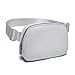 Belt Bag for Women Fanny Pack Crossbody Bags for Women Fashion Waist Packs with Adjustable Strap Gifts for Women Men (Lightgrey)