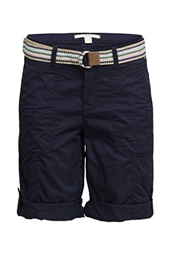 ESPRIT Damen 030EE1C310 Shorts, 400/NAVY, 40