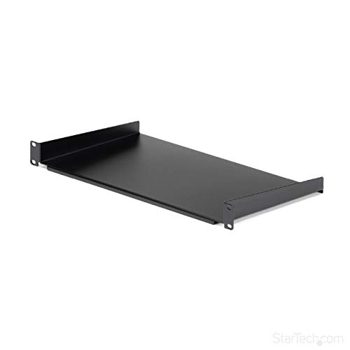 1U Server Rack Shelf Universal Vented Rack Mount