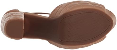 Jessica Simpson Women's Dameka Ankle Strap Platform Sandal Wedge, Buff, 9 | Image 3