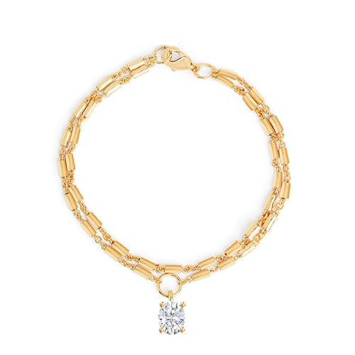Image of MINUTIAE Stylish Fashion Double Chain for Womens & Girls Gift | Premium Stylish Dailywear Bracelets for Women's