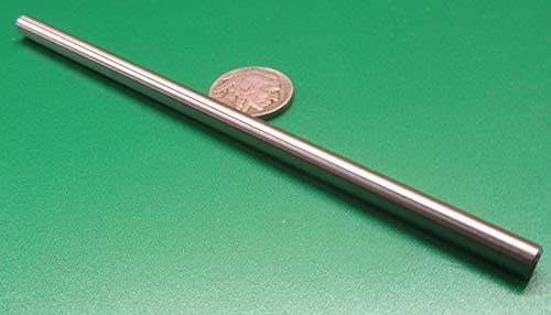 440C Stainless Steel Hardened Shaft .250" Diameter x 6" Long 1 pc