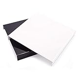 Acrylic Reflective Riser Display Table Combo,White & Black Photo Background Table Stand for Photography Shooting