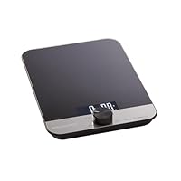 KitchenAid Bilancia da Cucina Digitale in Vetro Temperato per Ingredienti Liquidi e Secchi,...